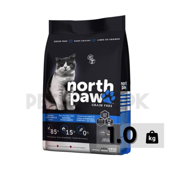 North Paw Grain Free Mature/Weight Health Cat Food - Image 2