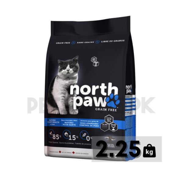 North Paw Grain Free Mature/Weight Health Cat Food - Image 3