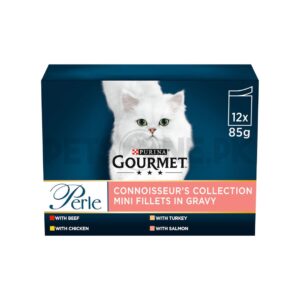 Purina Gourmet Perle Connoisseurs Collection Mini Fillets In Gravy