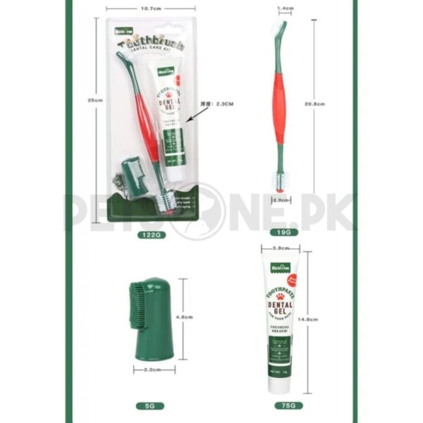Histo Tree Tooth Brush Dental Care kit For Dogs - Image 4