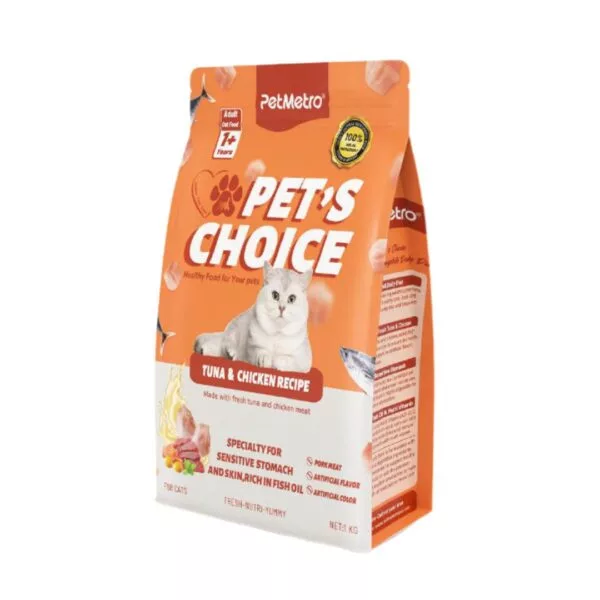 Pet Metro Adult Cat Food Tuna And Chicken - 1 KG - Image 2