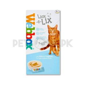 Webbox Lick-e-Lix Milk And Yoghurt Cat/Kitten Treats