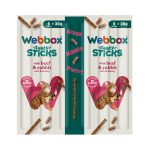 Webbox Tasty Sticks Cat Treats – Beef And Rabbit