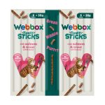 Webbox Tasty Sticks Cat Treats – Salmon And Trout