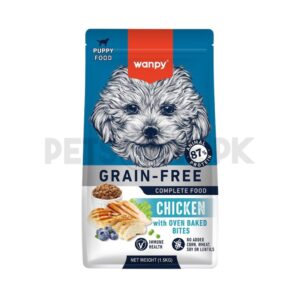 Wanpy Grain Free Chicken Dry Food For Puppy – 1.5 KG