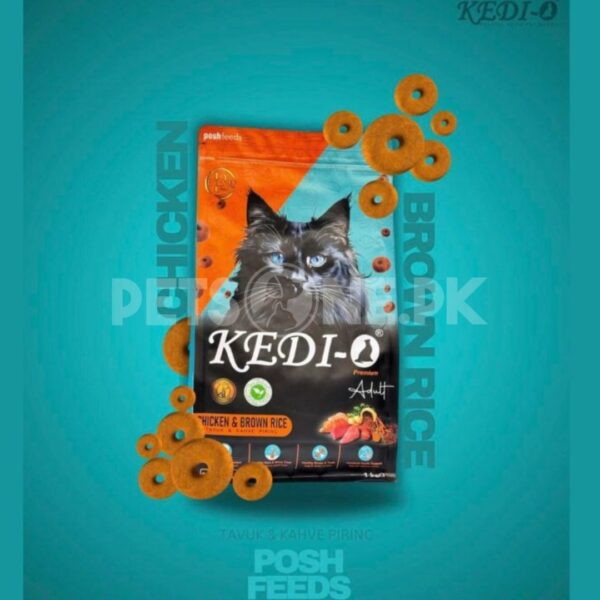 KEDI-O Premium Adult Cat Food Chicken And Rice - Image 3