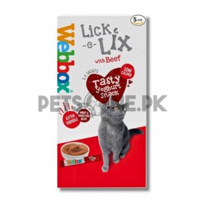 Webbox Lick-e-Lix Beef And Yoghurt Cat/Kitten Treats
