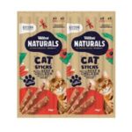 Webbox Natural Sticks Cat Treats – Beef Chicken With Cat Grass