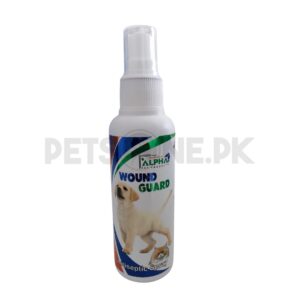 Alpha (MEGA PET) WOUND GUARD ANTISEPTIC SPRAY – 120ML