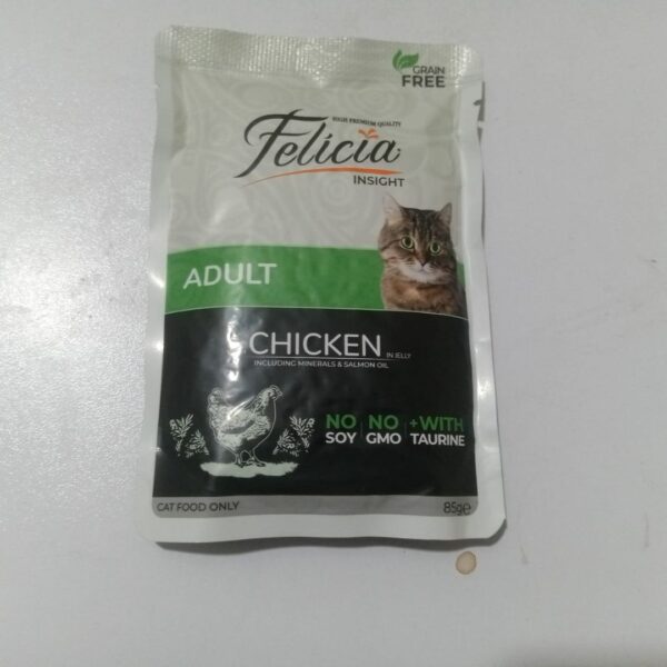 Felicia Wet Pouches Food For Adult Cats In Jelly - Image 2