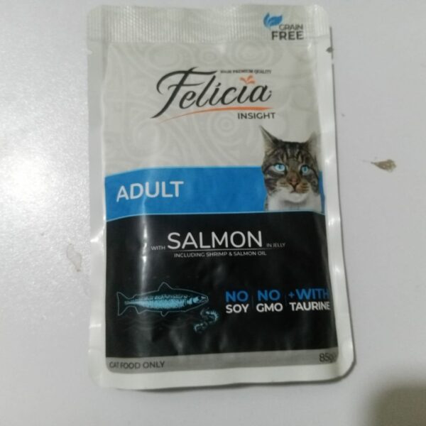 Felicia Wet Pouches Food For Adult Cats In Jelly - Image 3