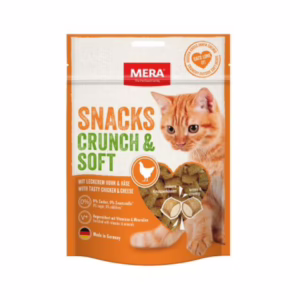 Mera Cat Snacks Crunch And Soft Chicken - 200 Gram