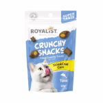 Royalist Crunchy Snacks Skin And Coat Care Cat Treat - 60 Gram