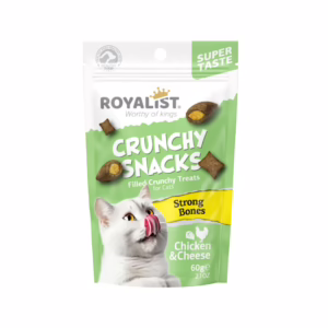 Royalist Crunchy Snacks Strong Bone Cat Treat - 60 Gram