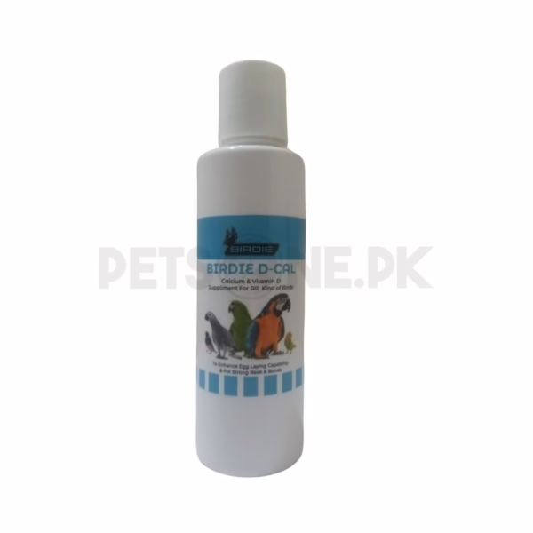 BIRDIE D-CAL Calcium Supplement For Birds -100 ML - Image 2