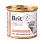 Brit Grain Free Veterinary Diet Renal Tuna And Salmon With Peas – 200 Gram