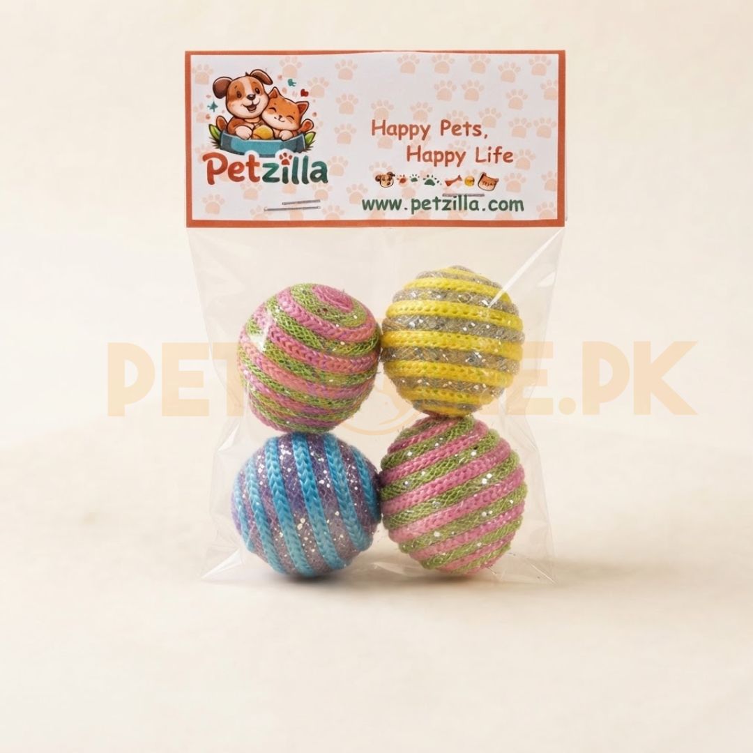 Petzilla Cat Balls With 4 Different Style Petzilla Cat Balls With 4 Different Style - Image 1