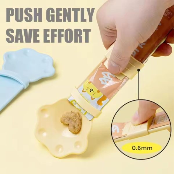 Cat Strip Squeeze Spoon / Cat Creamy Treat Dispenser - Image 2
