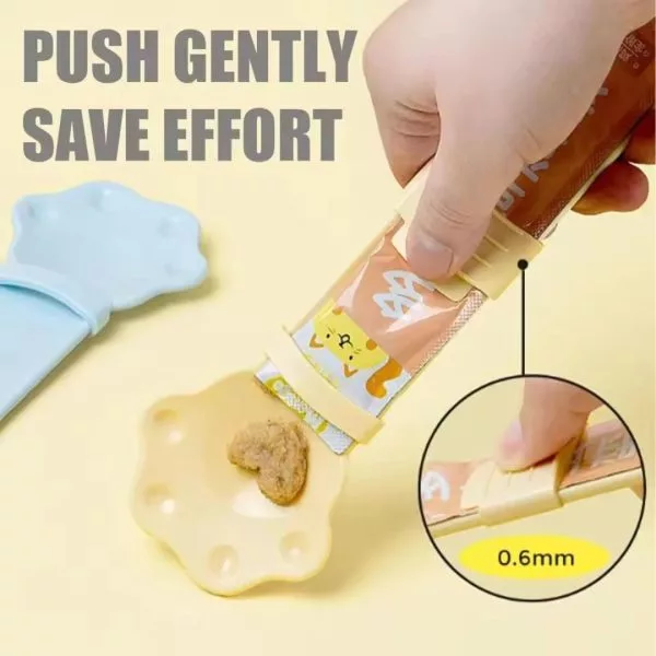Cat Strip Squeeze Spoon / Cat Creamy Treat Dispenser - Image 2