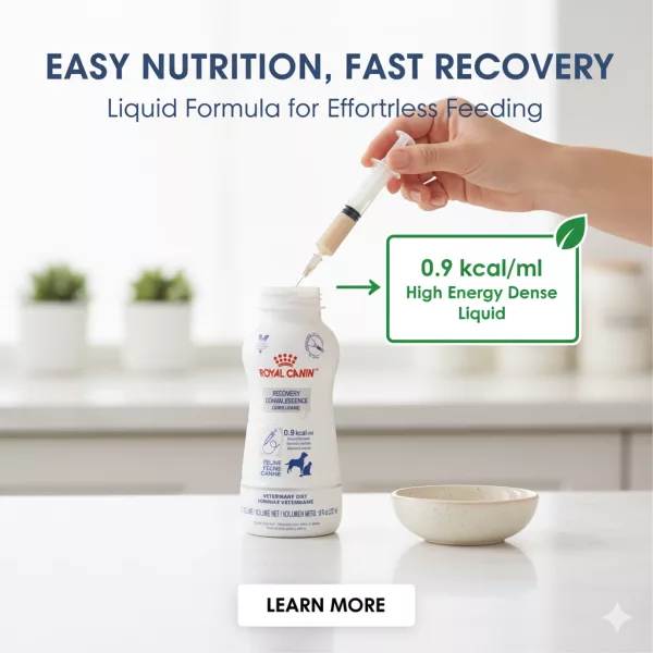 Royal Canin Veterinary Recovery Liquid For Dogs And Cats - 200 ML - Image 3