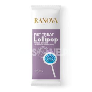 Ranova Pet Treat Lollipop For Cat / Ranova Freeze Dried Cat Lollipops - Blueberry