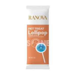 Ranova Pet Treat Lollipop For Cat / Ranova Freeze Dried Cat Lollipops - Pumpkin