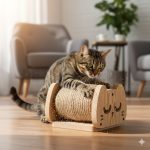 Scratching Post For Cats – Spinning Ball - Image 3