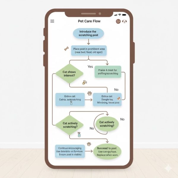 Scratching Post For Cats – Spinning Ball - Image 4