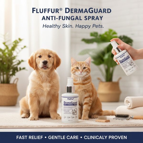 Fluffur Derma Guard Anti Fungal Spray For Pets - 100 ML - Image 2