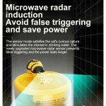 Honey Bee Shaped Rechargeable Water Fountain for Cats with Motion Sensor - Image 8