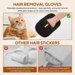 Pet Hair Removal Tool Reusable Static Removal Gloves