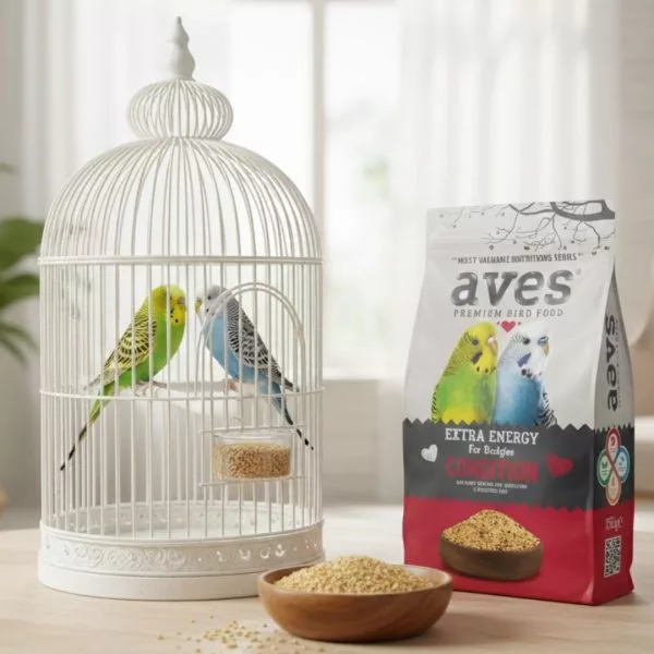 Aves Premium Bird Food Extra Energy For Budgies Condition - 150 Gram - Image 2