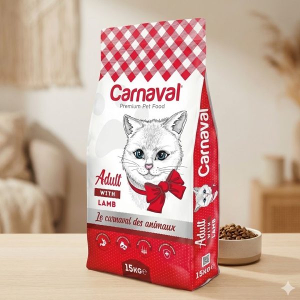 Carnaval Premium Adult Cat Food with Lamb - Image 2