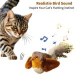 Interactive Cat Toy with Realistic Bird Chirping Sounds - No Batteries Needed - Image 11