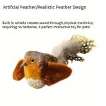 Interactive Cat Toy with Realistic Bird Chirping Sounds - No Batteries Needed - Image 3