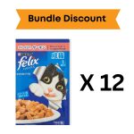 Bundle : Felix Cat Food Jelly Pouch – 85 Gram – Salmon x 12