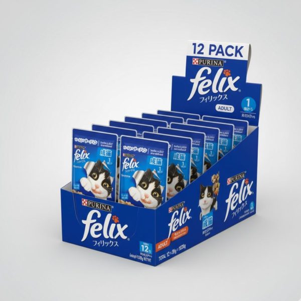 Bundle : Felix Cat Food Jelly Pouch – 85 Gram – Sardine x 12 - Image 2