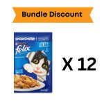 Bundle : Felix Cat Food Jelly Pouch – 85 Gram – Sardine x 12
