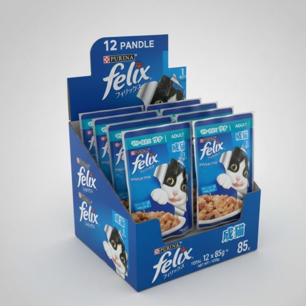 Bundle : Felix Cat Food Jelly Pouch – 85 Gram – Tuna x 12 - Image 2