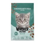 Whisker Premium Solution Kitten Food Chicken And Rice