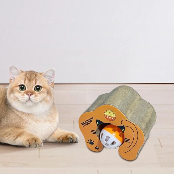 Interactive Scratch Pad in The Shape Of A Jug Ball With Catnip - Image 3