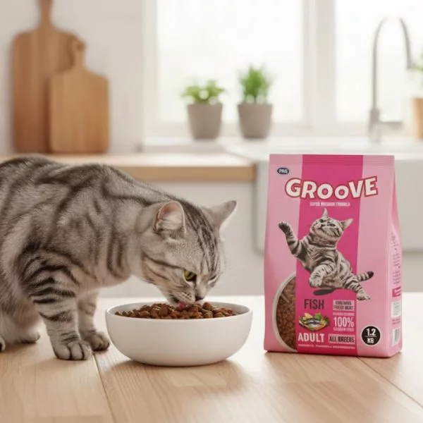 Groove Adult Cat Food Fish – All Life Stages Cat Food - Image 2