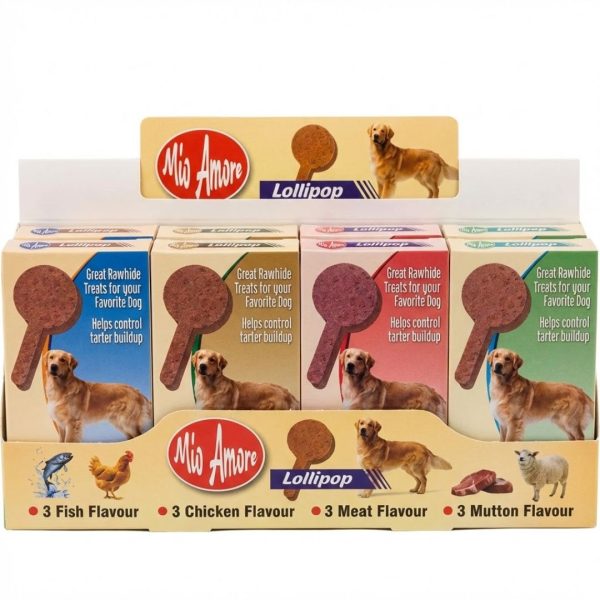 Mio Amore Raw Hide Lollipop Treats For Dogs - Image 2