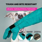 Aggressive Pet Handling Gloves Full Sleeves - Image 2
