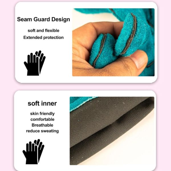 Aggressive Pet Handling Gloves Full Sleeves - Image 3
