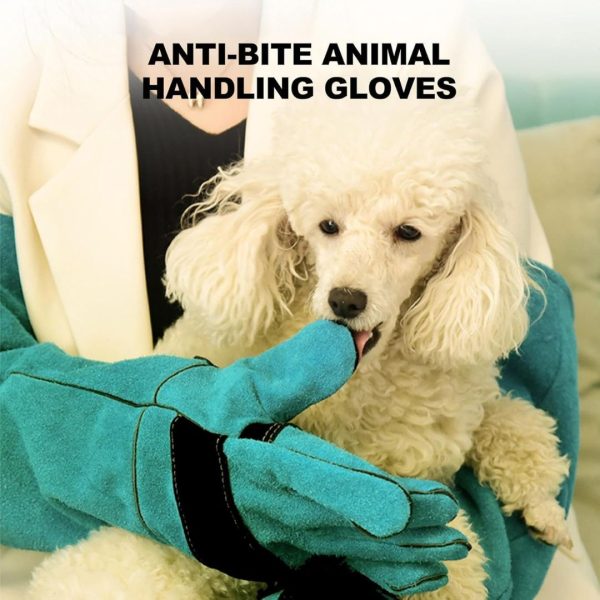 Aggressive Pet Handling Gloves Full Sleeves - Image 4