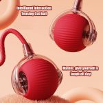 Interactive Cat Toy Electric Automatic Rolling Ball With Rope - Image 3