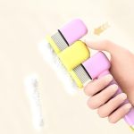 ANOXA Pet Hair Remover Self-Cleaning Cat Comb/Brush - Image 3