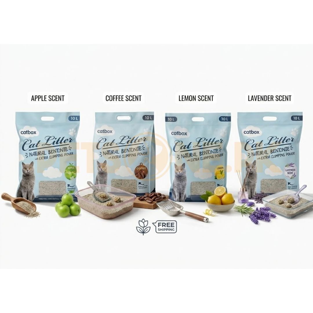 cat box Cat Box Bentonite Cat Litter – 10 L - Image 1