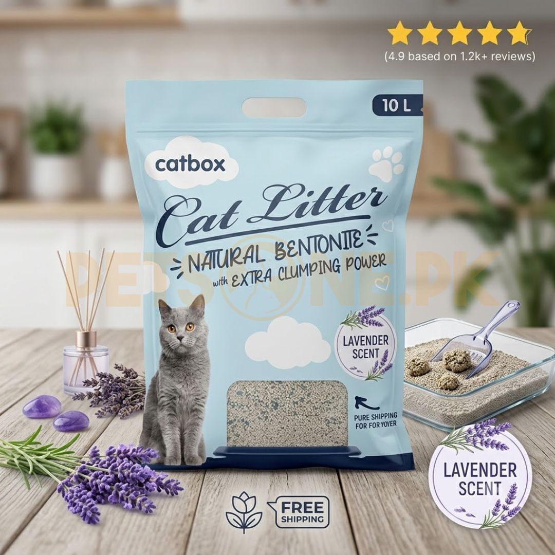 Cat Box Bentonite Cat Litter – 10 L